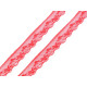 Polyamide nylon lace trim width 18 mm - White (15 Meters)