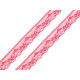 Polyamide nylon lace trim width 18 mm - White (15 Meters)
