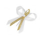 Satin wedding ribbon bow width 35 mm - Cream lightest (100 Pieces) Satin wedding ribbon bow width 35 mm - Cream lightest (100 Pieces)
