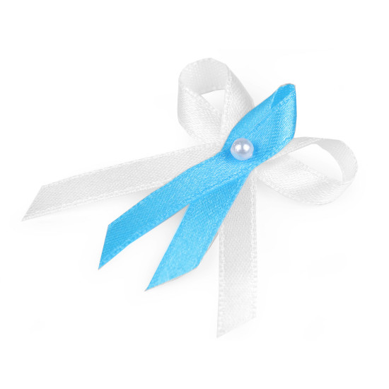 Satin wedding ribbon bow width 35 mm - Cream lightest (100 Pieces) Satin wedding ribbon bow width 35 mm - Cream lightest (100 Pieces)