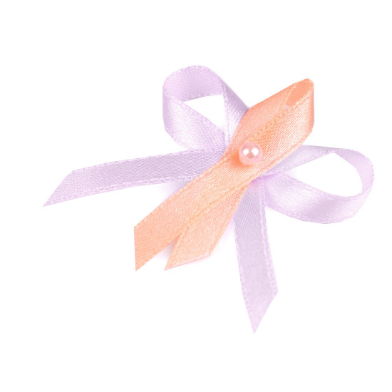 Satin wedding ribbon bow width 35 mm - Cream lightest (100 Pieces) Satin wedding ribbon bow width 35 mm - Cream lightest (100 Pieces)