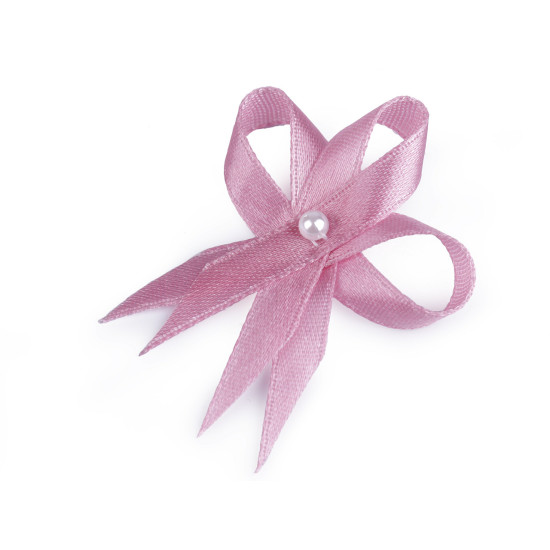 Satin wedding ribbon bow width 35 mm - Cream lightest (100 Pieces) Satin wedding ribbon bow width 35 mm - Cream lightest (100 Pieces)