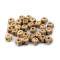 Perles cubiques en bois, 10 x 10 mm, 2e qualité - Naturel (200 Pièces)