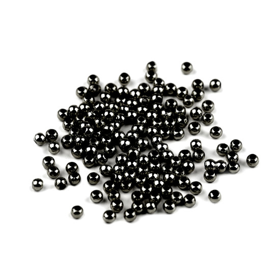 Plastic beads glance ø3 mm - Green (10 Grams) Plastic beads glance ø3 mm - Green (10 Grams)