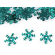 Sequins / confetti ø19 mm, snowflakes - Silver (10 Grams) Sequins / confetti ø19 mm, snowflakes - Silver (10 Grams)