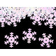 Sequins / confetti ø19 mm, snowflakes - Silver (10 Grams) Sequins / confetti ø19 mm, snowflakes - Silver (10 Grams)