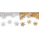 Sequins / confetti ø19 mm, snowflakes - Silver (10 Grams) Sequins / confetti ø19 mm, snowflakes - Silver (10 Grams)