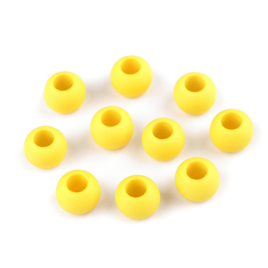 Koraliki plastikowe 10x12mm matowe, duży otwór do przewlekania - Miętowy (700 Sztuki) Koraliki plastikowe 10x12mm matowe, duży otwór do przewlekania - Miętowy (700 Sztuki)