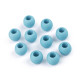 Koraliki plastikowe 10x12mm matowe, duży otwór do przewlekania - Miętowy (700 Sztuki) Koraliki plastikowe 10x12mm matowe, duży otwór do przewlekania - Miętowy (700 Sztuki)