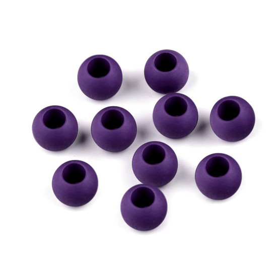 Koraliki plastikowe 10x12mm matowe, duży otwór do przewlekania - Miętowy (700 Sztuki) Koraliki plastikowe 10x12mm matowe, duży otwór do przewlekania - Miętowy (700 Sztuki)