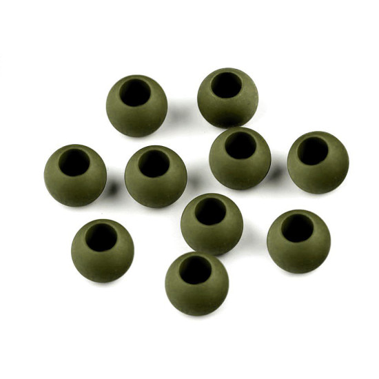 Koraliki plastikowe 10x12mm matowe, duży otwór do przewlekania - Miętowy (700 Sztuki) Koraliki plastikowe 10x12mm matowe, duży otwór do przewlekania - Miętowy (700 Sztuki)