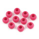 Koraliki plastikowe 10x12mm matowe, duży otwór do przewlekania - Miętowy (700 Sztuki) Koraliki plastikowe 10x12mm matowe, duży otwór do przewlekania - Miętowy (700 Sztuki)