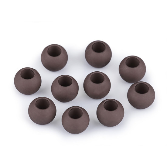 Koraliki plastikowe 10x12mm matowe, duży otwór do przewlekania - Miętowy (700 Sztuki) Koraliki plastikowe 10x12mm matowe, duży otwór do przewlekania - Miętowy (700 Sztuki)