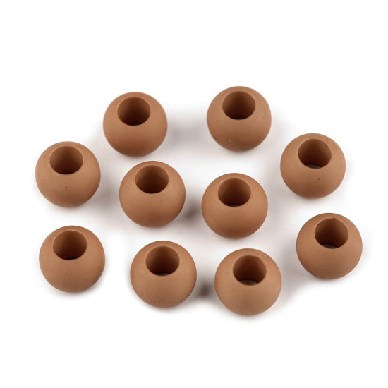 Koraliki plastikowe 10x12mm matowe, duży otwór do przewlekania - Miętowy (700 Sztuki) Koraliki plastikowe 10x12mm matowe, duży otwór do przewlekania - Miętowy (700 Sztuki)