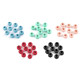 Koraliki plastikowe 10x12mm matowe, duży otwór do przewlekania - Miętowy (700 Sztuki) Koraliki plastikowe 10x12mm matowe, duży otwór do przewlekania - Miętowy (700 Sztuki)