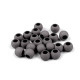 Koraliki plastikowe matowe 11x14mm duży otwór do przewlekania - Czarny (10 Sztuki) Koraliki plastikowe matowe 11x14mm duży otwór do przewlekania - Czarny (10 Sztuki)