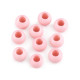 Koraliki plastikowe matowe 11x14mm duży otwór do przewlekania - Czarny (10 Sztuki) Koraliki plastikowe matowe 11x14mm duży otwór do przewlekania - Czarny (10 Sztuki)
