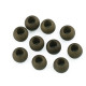 Koraliki plastikowe matowe 11x14mm duży otwór do przewlekania - Czarny (10 Sztuki) Koraliki plastikowe matowe 11x14mm duży otwór do przewlekania - Czarny (10 Sztuki)