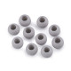 Koraliki plastikowe matowe 11x14mm duży otwór do przewlekania - Czarny (10 Sztuki) Koraliki plastikowe matowe 11x14mm duży otwór do przewlekania - Czarny (10 Sztuki)