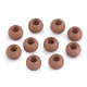 Koraliki plastikowe matowe 11x14mm duży otwór do przewlekania - Czarny (10 Sztuki) Koraliki plastikowe matowe 11x14mm duży otwór do przewlekania - Czarny (10 Sztuki)