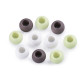Koraliki plastikowe matowe 11x14mm duży otwór do przewlekania - Czarny (10 Sztuki) Koraliki plastikowe matowe 11x14mm duży otwór do przewlekania - Czarny (10 Sztuki)