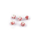Porcelain beads with flowers ø8 mm - Multicolor (100 Pieces) Porcelain beads with flowers ø8 mm - Multicolor (100 Pieces)