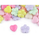 Koraliki plastikowe gwiazdka, serduszko, kwiatek 20 g - Mix (1 Torba) Koraliki plastikowe gwiazdka, serduszko, kwiatek 20 g - Mix (1 Torba)