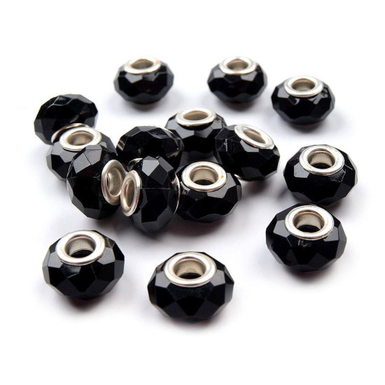 Koraliki plastikowe, duży otwór do przewlekania 14,5x9 mm - Różowy najjaśniejszy (5 Sztuki) Koraliki plastikowe, duży otwór do przewlekania 14,5x9 mm - Różowy najjaśniejszy (5 Sztuki)