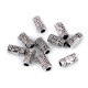 Capete de șnur, ø2 mm - Platinum (100 Bucăți) Capete de șnur, ø2 mm - Platinum (100 Bucăți)