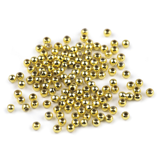 Plastikowe koraliki woskowane / perły glance metalic ø4 mm - Srebrny jasny (100 Gramy) Plastikowe koraliki woskowane / perły glance metalic ø4 mm - Srebrny jasny (100 Gramy)