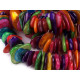 Nacre chips necklace on string - Multicolor (1 String) Nacre chips necklace on string - Multicolor (1 String)
