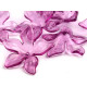 Kunststoffperlen blüte/rock ø 25–29 mm - Transparent (800 Stücke) Kunststoffperlen blüte/rock ø 25–29 mm - Transparent (800 Stücke)