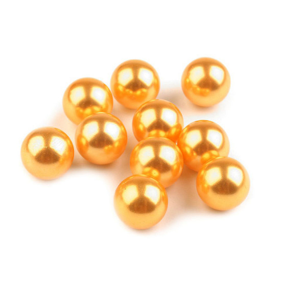 Dekoracyjne perełki / kuleczki bez dziurek ø10 mm - Zielony jasny (30 Sztuki) Dekoracyjne perełki / kuleczki bez dziurek ø10 mm - Zielony jasny (30 Sztuki)