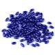 Imitation de perle en plastique glance, 3 x 6 mm, grain de riz - Glace bleue (10 Grammes) Imitation de perle en plastique glance, 3 x 6 mm, grain de riz - Glace bleue (10 Grammes)