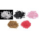 Imitation de perle en plastique glance, 3 x 6 mm, grain de riz - Glace bleue (10 Grammes) Imitation de perle en plastique glance, 3 x 6 mm, grain de riz - Glace bleue (10 Grammes)