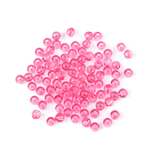 Acrylperlen transparent ø6 mm - Multicolor (20 Gramm) Acrylperlen transparent ø6 mm - Multicolor (20 Gramm)