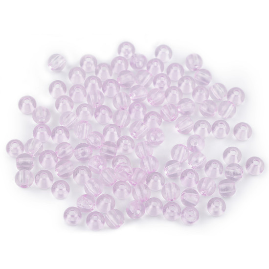 Acrylperlen transparent ø6 mm - Multicolor (20 Gramm) Acrylperlen transparent ø6 mm - Multicolor (20 Gramm)