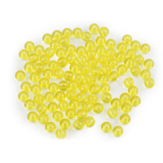 Acrylperlen transparent ø6 mm - Multicolor (20 Gramm) Acrylperlen transparent ø6 mm - Multicolor (20 Gramm)