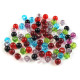 Acrylperlen transparent ø6 mm - Multicolor (20 Gramm) Acrylperlen transparent ø6 mm - Multicolor (20 Gramm)