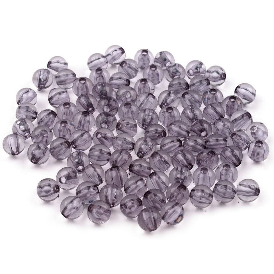 Acrylperlen transparent ø6 mm - Multicolor (20 Gramm) Acrylperlen transparent ø6 mm - Multicolor (20 Gramm)