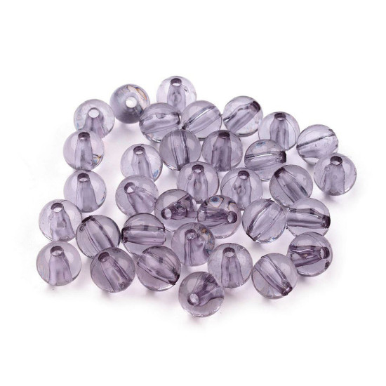 Acrylperlen transparent ø8 mm - Multicolor (20 Gramm) Acrylperlen transparent ø8 mm - Multicolor (20 Gramm)