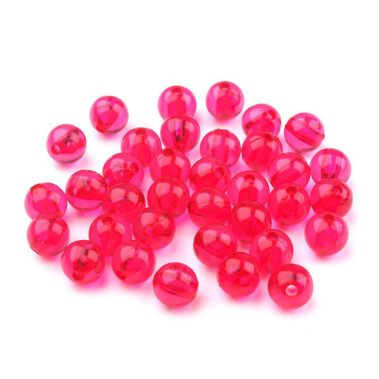 Acrylperlen transparent ø8 mm - Multicolor (20 Gramm) Acrylperlen transparent ø8 mm - Multicolor (20 Gramm)