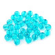 Acrylperlen transparent ø8 mm - Multicolor (20 Gramm) Acrylperlen transparent ø8 mm - Multicolor (20 Gramm)