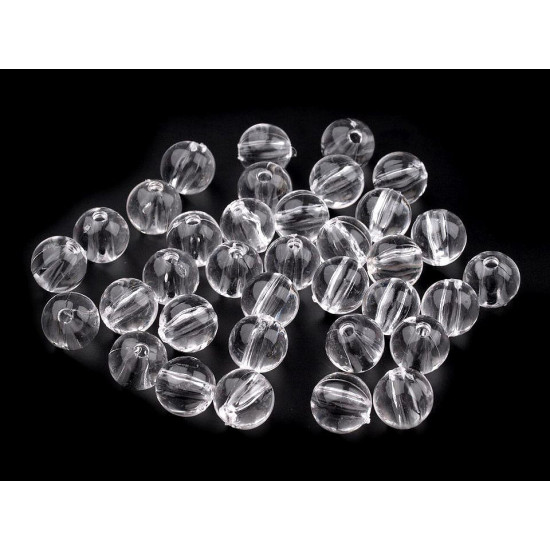 Acrylperlen transparent ø8 mm - Multicolor (20 Gramm) Acrylperlen transparent ø8 mm - Multicolor (20 Gramm)