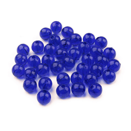 Acrylperlen transparent ø8 mm - Multicolor (20 Gramm) Acrylperlen transparent ø8 mm - Multicolor (20 Gramm)