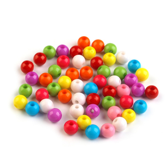 Acrylperlen color mix ø7 mm - Mix (20 Gramm) Acrylperlen color mix ø7 mm - Mix (20 Gramm)