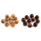 Perles rondes en bois, ø 16 mm - Pin (880 Pièces) Perles rondes en bois, ø 16 mm - Pin (880 Pièces)