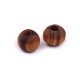 Tira de cuentas redondas de madera ø8 mm - Pino (100 Gramos) Tira de cuentas redondas de madera ø8 mm - Pino (100 Gramos)
