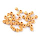 Koraliki drewniane ø8-9 mm - Czerwony (20 Gramy) Koraliki drewniane ø8-9 mm - Czerwony (20 Gramy)