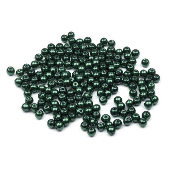 Sklenené voskové perly ø4mm - Modrá ľadová (50 Gramy) Sklenené voskové perly ø4mm - Modrá ľadová (50 Gramy)